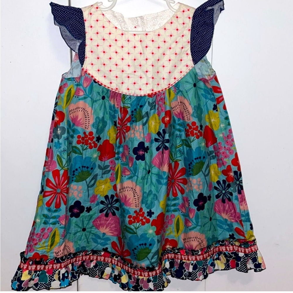 Matilda Jane Floral Kids Dress - Multicolor PLATINUM edition size 6 girls